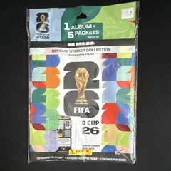 Panini FIFA World Cup 2026 Sticker Collection Starter Pack Album + 5 Packs
