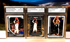 3” VICTOR WEMBANYAMA/Dylan Harper Panini/Topps/Prizm Graded Gem-Mt 10 ROOKIE Lot