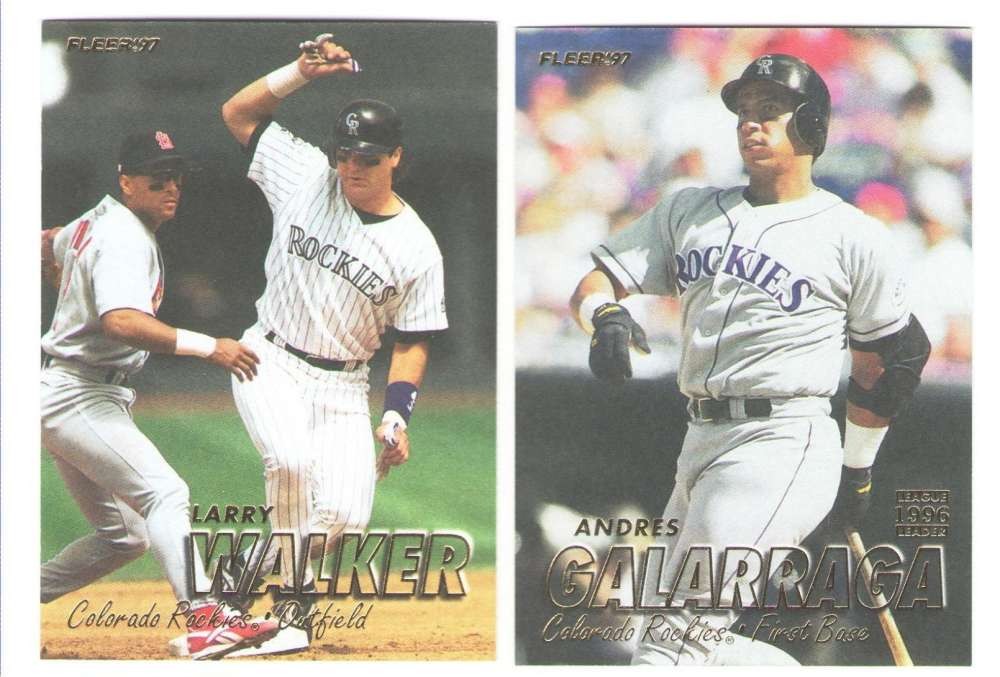 1997 Fleer (1-500) — COLORADO ROCKIES Team Set