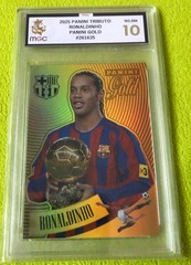 Panini 2025 — FC BARCELONA — 125 ANIVERSARIO TRIBUTO — Ronaldinho gold — card
