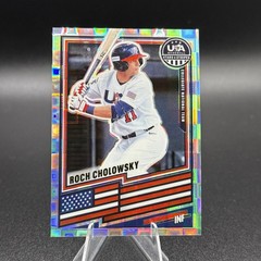 2026 PRIZM STARS AND STRIPES ROCH CHOLOWSKY SILVER PANDORA TEAM USA ROOKIE