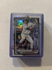 Sam Antonacci 2024 Bowman Draft Chrome 1st Bowman Refractor #BDC-158 White Sox