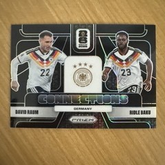 David Raum & Ridle Baku 2026 Prizm FIFA World Cup Connections Black 1/1 Germany