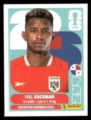 2026 USA Fifa World Cup Panini Sticker FIDEL ESCOBAR Panama PAN4