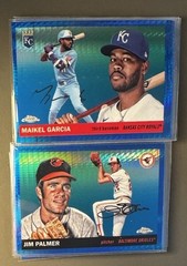 2025 Topps Chrome Platinum Anniversary Blue Prism YOU PICK #1-500
