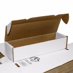 BCW 1000 Count Corrugated Cardboard Storage Box — Sport Cards, TCG, CCG & More!