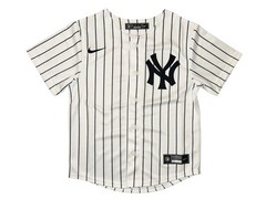 Preschool 4-7 Nike New York Yankees White Home Replica Team Jersey NWT