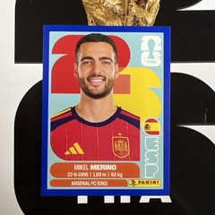 Mikel Merino — Blue — Panini FIFA World Cup 2026 Sticker #ESP14 Spain