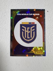 Panini FIFA World Cup 2026 ECUADOR ECU 1 Team Badge/Logo Sticker FREE SH