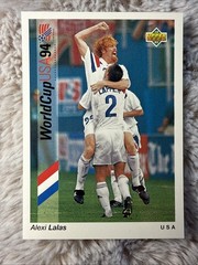 1993 Upper Deck World Cup 94 Preview English/Spanish — Alexi Lalas #22 (RC)🇺🇸