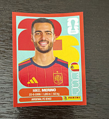 Panini FIFA World Cup 2026 Mikel Merino Sticker Card ESP 14 Spain