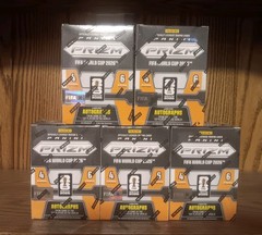 Lot of 5 2026 Panini Prizm FIFA World Cup Soccer Blaster Box New Sealed