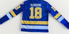 Slap Shot Movie Hanson Brothers Charlestown Chiefs Hockey Jersey Mens Tall Large