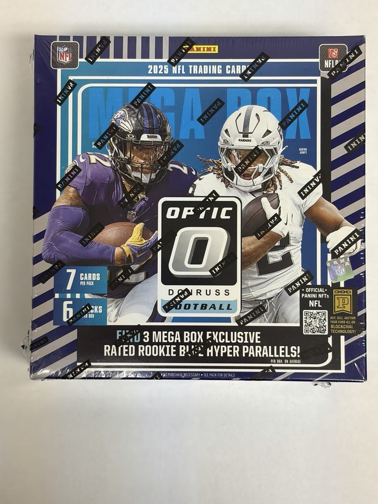 2025 Panini Donruss Optic Mega Football NFL Factory Sealed Box Free Shipping