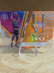 2020-21 Illusions Shaquille Oneal #5 Orange Living Legends