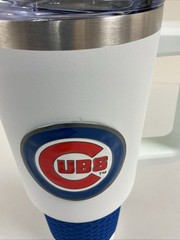 NEW MLB Chicago Cubs Colossus 40 Oz Stainless Steel Insulated Tumbler Bottle G21