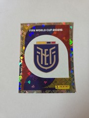 2026 Panini FIFA World Cup Sticker Ecuador Team Logo #ECU 1 -US Edition