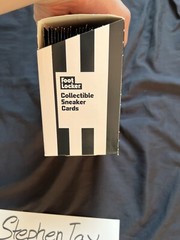 Footlocker panini Sneaker collectible cards RARE Limited edition 1 box 50 packs