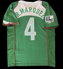 Rafa Márquez #4 Mexico 2005 Home Jersey M Green Nike Selección Soccer