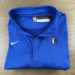 Nike x Dallas Mavericks NBA Authentics Dri-Fit Pullover Men’s 3XLT Tall Blue