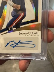 Mac Jones 2022 Immaculate Modern Marks Auto 19/49 New England Patriots