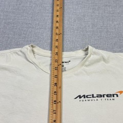 McLaren Formula 1 Team T-Shirt Mens Medium White Racing-Formula 1 Team Apparel