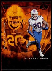 2020 Panini Illusions Zack Moss 30 Trophy Collection Orange RC Buffalo Bills