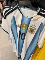 2026 Argentina Home Jersey MESSI #10 FANS Version Size S-2XL