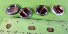 Portland Timbers «Rose City» Soccer MLS 4 Count Pin Button Lot 1.0″ od PTFC