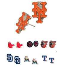 MLB Team Stud Earrings — Pick Your Team — Aminco