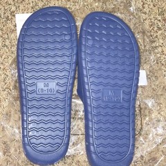 FOCO PATRIOTS Mens NFL Team Logo Slide Flip Flop Sandals Size 9 10 Medium New