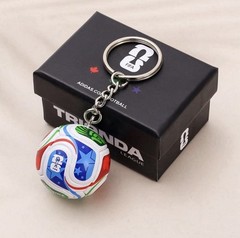 FIFA 2026 World Cup Mini Soccer Ball Keychain — FIFA Trionda — 1.5” Hard Ball