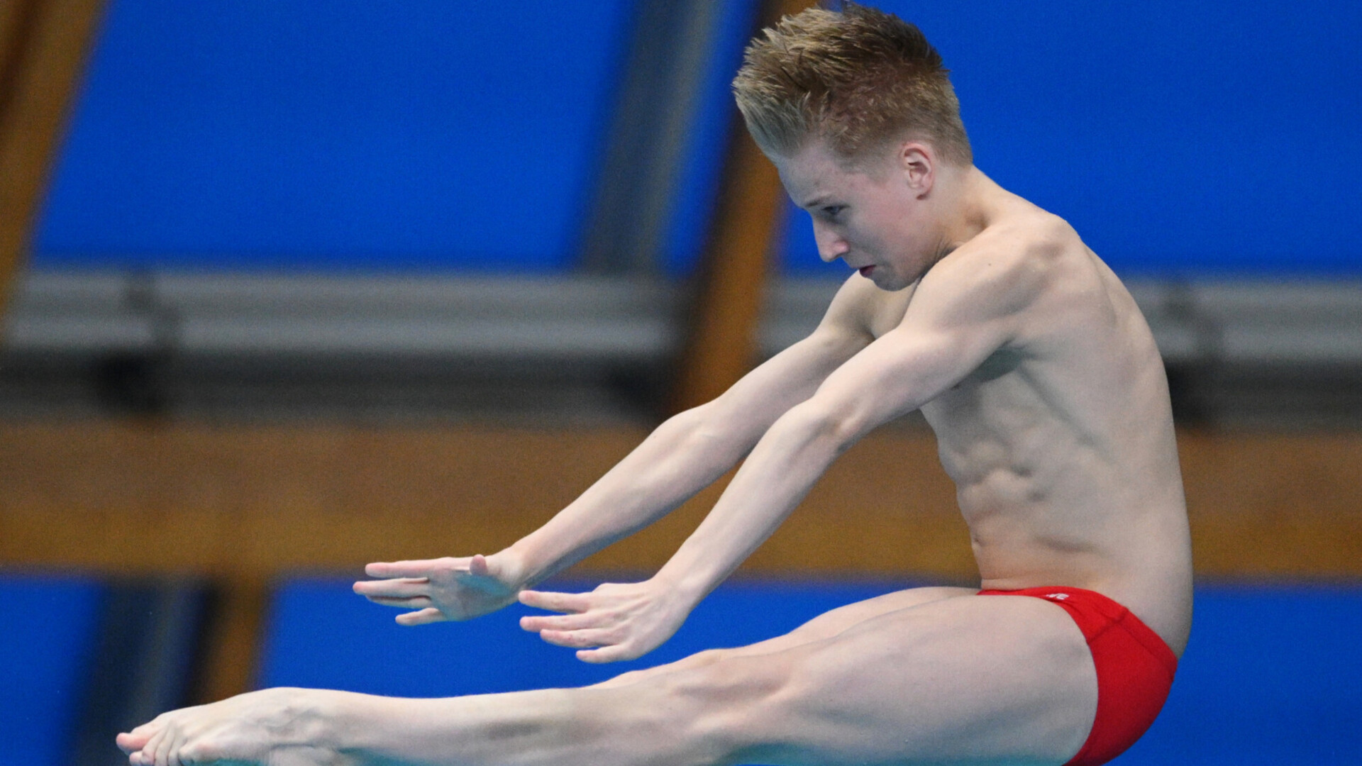 Мирослав Киселев в возрасте 14 лет стал чемпионом России в прыжках в воду с вышки